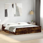 Cama com gaveta madeira de engenharia branca 75x190 cm