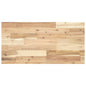 Encimera tocador baño madera acacia acabado aceite 100x40x2 cm