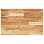 Encimera tocador baño madera acacia acabado aceite 100x40x2 cm