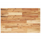 Encimera tocador baño madera acacia acabado aceite 100x40x2 cm