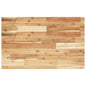 Encimera tocador baño madera acacia acabado aceite 100x40x2 cm