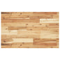 Encimera tocador baño madera acacia acabado aceite 100x40x2 cm