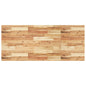 Encimera tocador baño madera acacia acabado aceite 100x40x2 cm