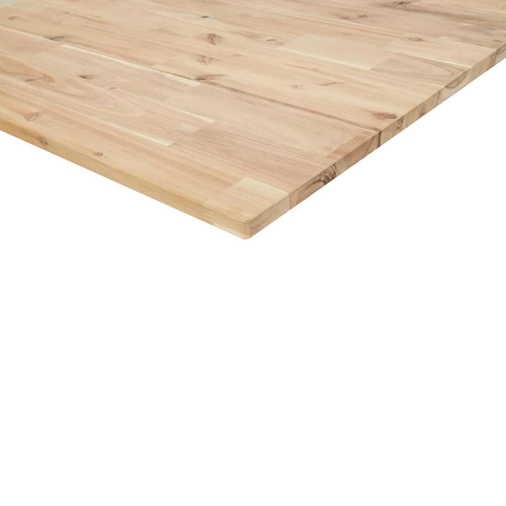 Tablero escritorio madera maciza acacia sin tratar 100x50x2 cm