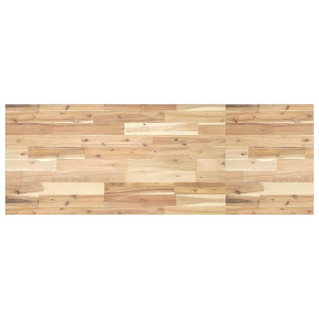 Tablero escritorio madera maciza acacia sin tratar 100x50x2 cm