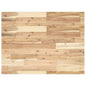 Solid untreated acacia wood desk top 100x50x2 cm