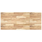 Solid untreated acacia wood desk top 100x50x2 cm