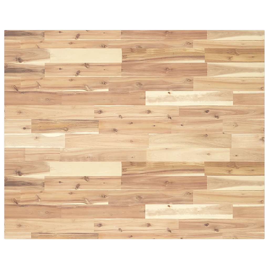 Tablero escritorio madera maciza acacia sin tratar 100x50x2 cm