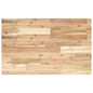 Solid untreated acacia wood desk top 100x50x2 cm