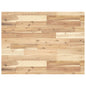 Solid untreated acacia wood desk top 100x50x2 cm