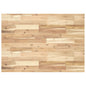 Solid untreated acacia wood desk top 100x50x2 cm