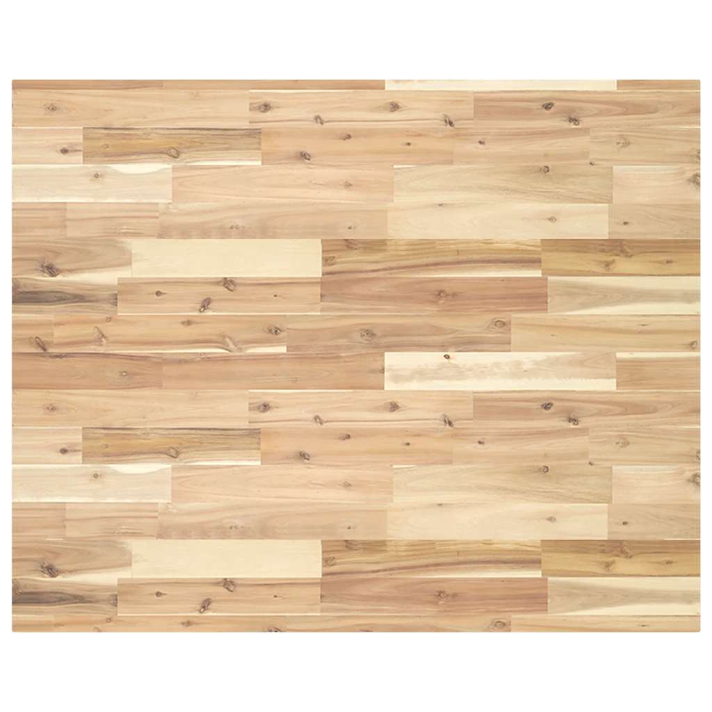 Tablero escritorio madera maciza acacia sin tratar 100x50x2 cm