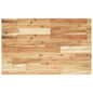 Solid untreated acacia wood desk top 100x50x2 cm