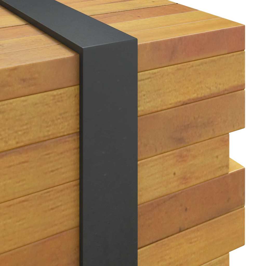 Soporte de TV Marrón 110 x 30 x 30 cm Madera de teca maciza