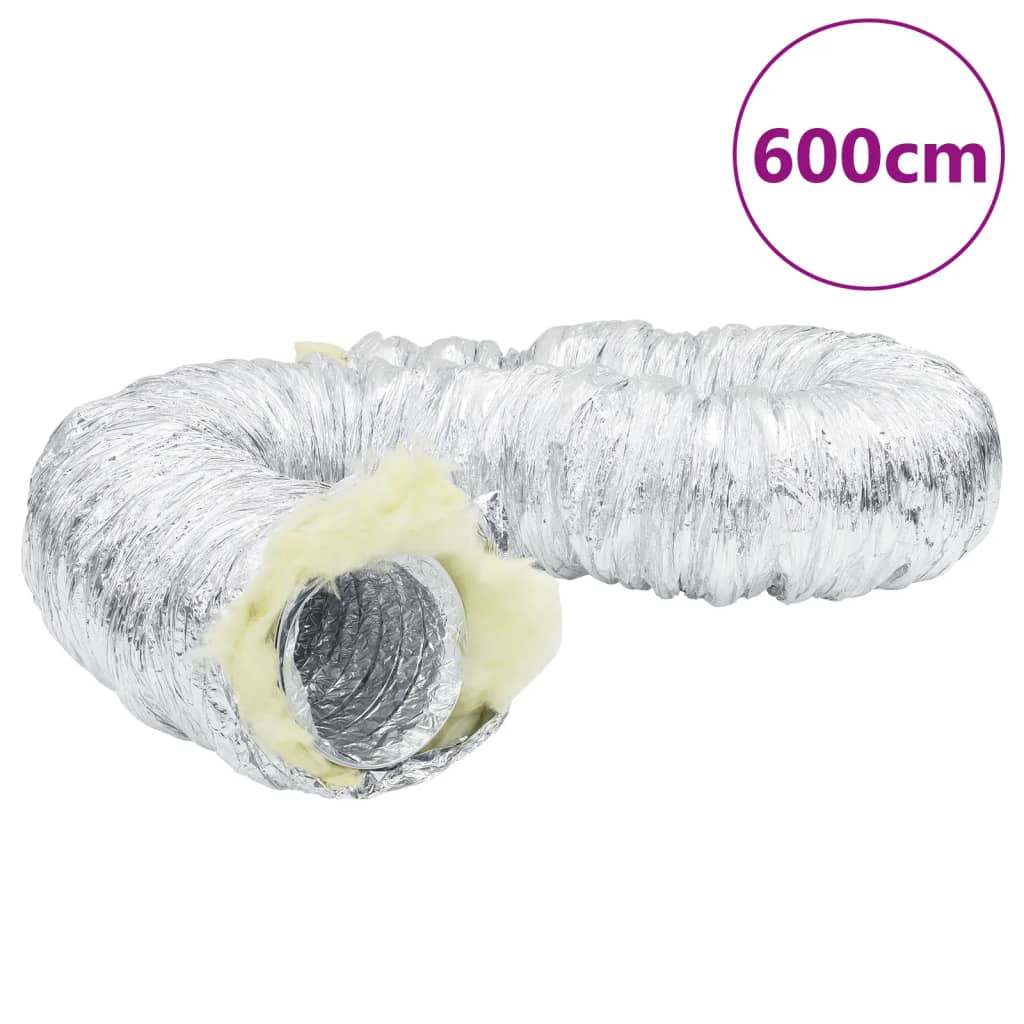 Conduta de ventilação isolada alumínio 6 m Ø10 cm
