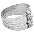 Abrazaderas de manguera 6 uds 91-110 mm acero inoxidable 304