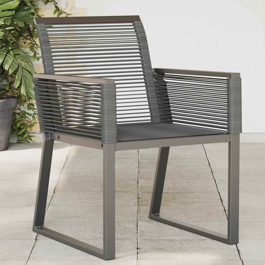 Sillas de jardín 2 uds madera maciza acacia polipropileno beige