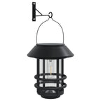 Faroles solares de pared de exterior luz blanca 2 uds