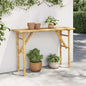 Bamboo console table 115x39x75 cm