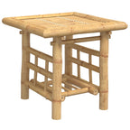 Mesa de centro de bambú 45x45x45 cm