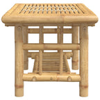 Mesa de centro de bambú 70x45x36 cm