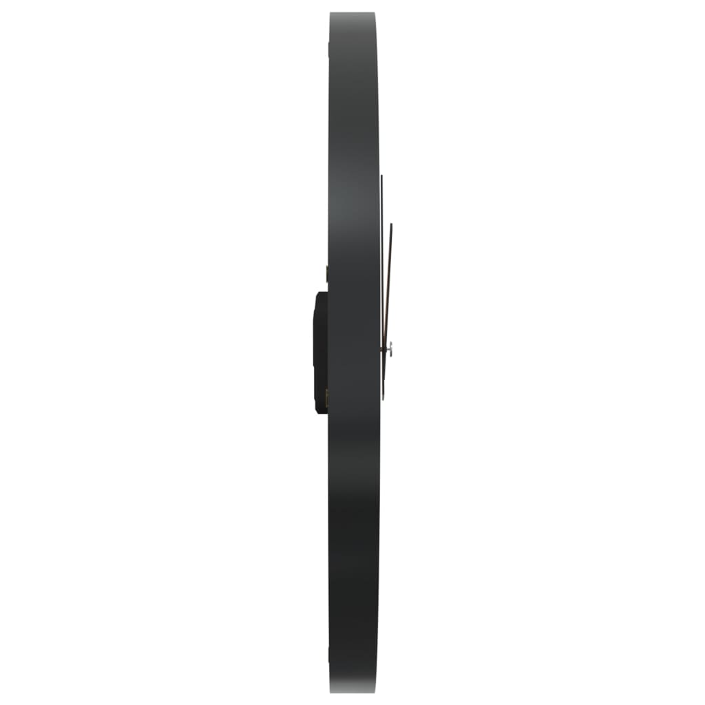 Reloj de pared hierro y madera de olivo marrón Ø35 cm