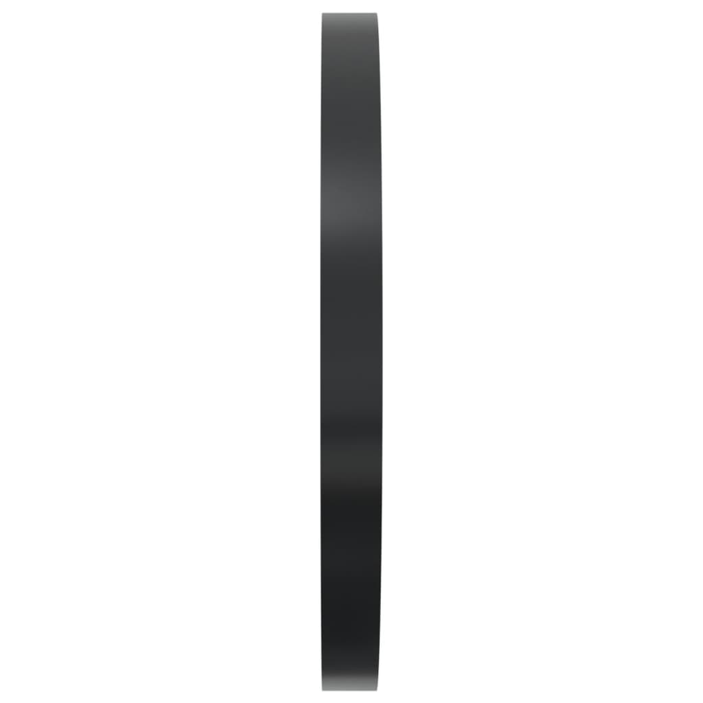 Reloj de pared de hierro y madera de ingeniería marrón Ø39 cm