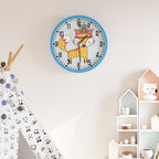 Reloj de pared de hierro dorado Ø50 cm