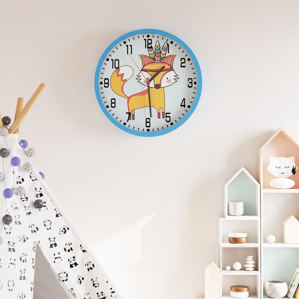 Reloj de pared de hierro dorado Ø50 cm
