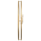Reloj de pared de hierro dorado Ø50 cm