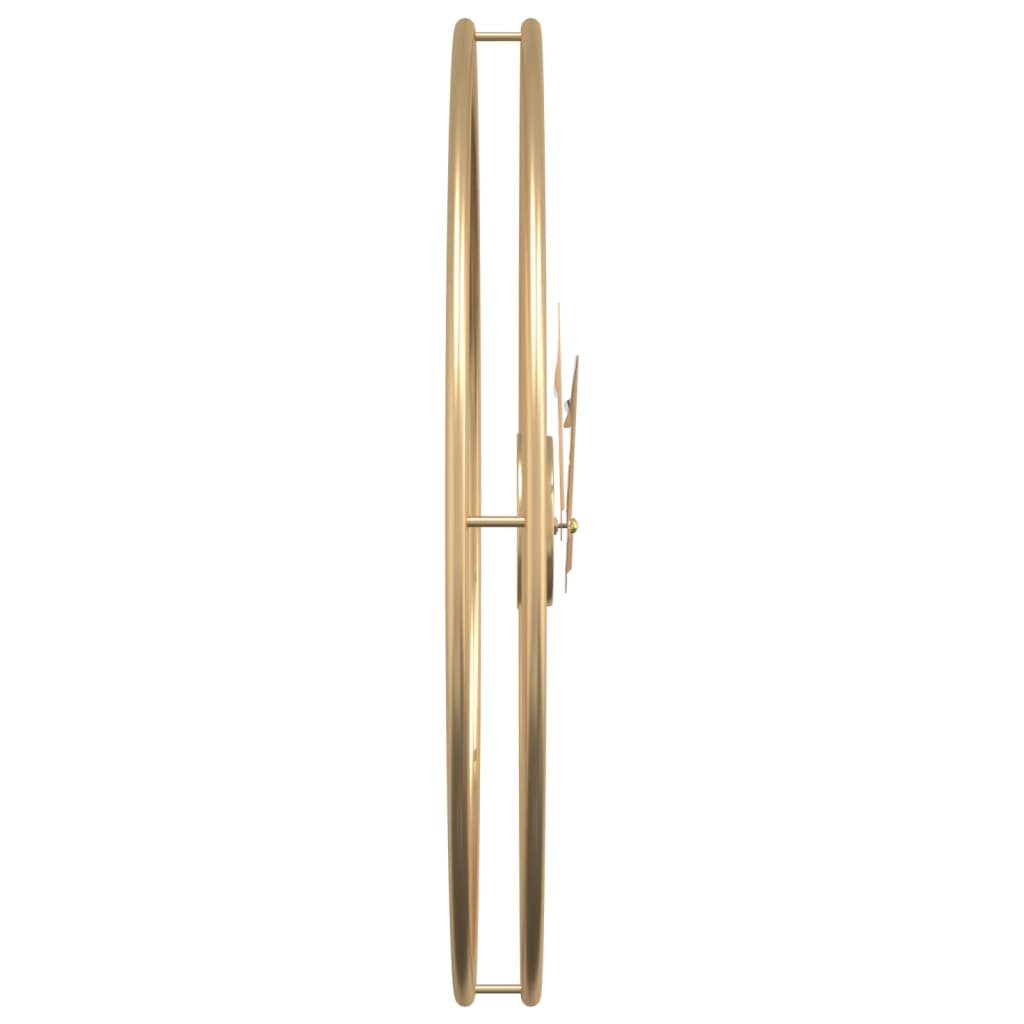 Reloj de pared de hierro dorado Ø50 cm