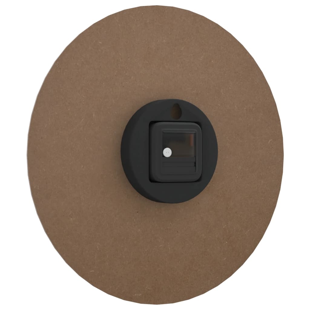 Reloj de pared con escalas y agujas luminosas amarillo Ø30 cm