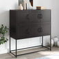 Anthracite steel cabinet 68x39x111.5 cm