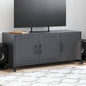 Mueble de TV acero amarillo mostaza 68x39x43,5 cm