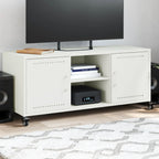 Mueble de TV acero amarillo mostaza 68x39x43,5 cm