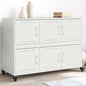 Anthracite steel cabinet 68x39x111.5 cm