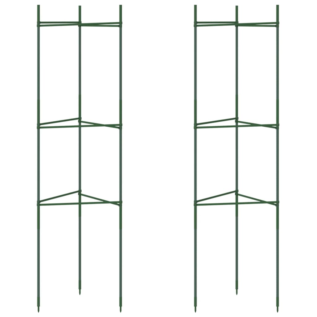 Tutor para tomates 2 unidades acero y PP 116 cm