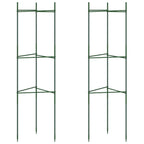 Tutor para tomates 2 unidades acero y PP 116 cm