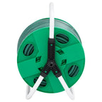 Carrete de manguera de pie con set racores PVC verde 0,5" 20 m