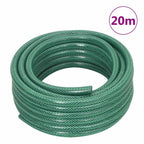 Carrete de manguera de pie con set racores PVC verde 0,5" 20 m