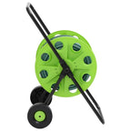 Carrete de manguera con set de racores PVC verde 0,5" 30 m