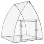 Conejera acero galvanizado plateado 105x100x120 cm