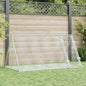Galvanized Steel Rabbit Hutch Silver 105x100x120 cm