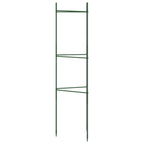Tutores para tomates 4 unidades acero y PP 116 cm