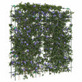 Enrejado jardín plantas trepadoras forma U acero 181x31x182,5cm