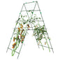 Garden Trellis for Climbing Plants A-shaped, 2-pack Steel