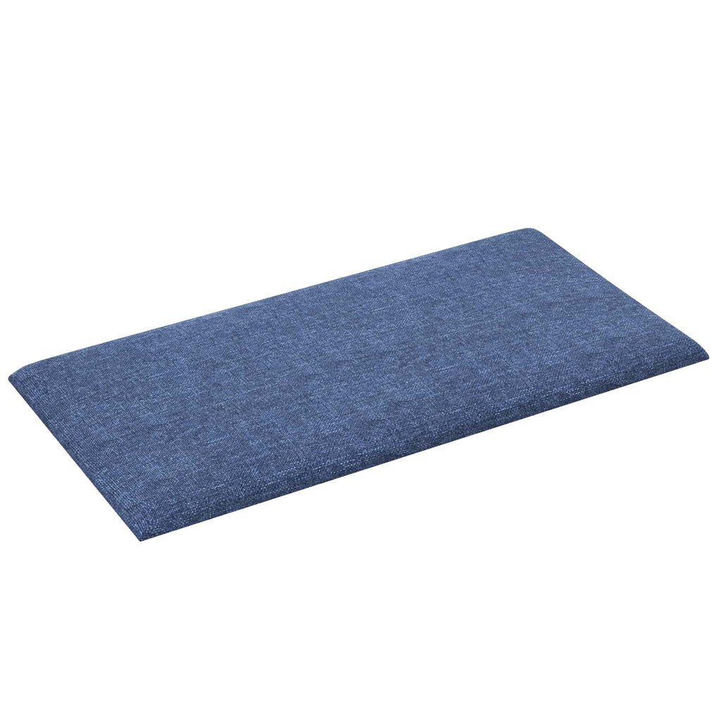Cabecero de Pared 12 pcs Azul 30 x 15 cm tela