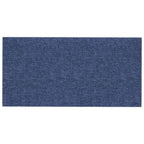 Cabecero de Pared 12 pcs Azul 30 x 15 cm tela