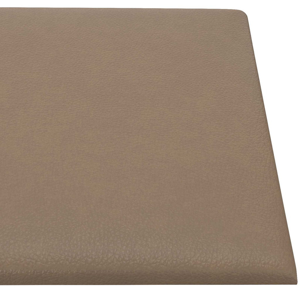 Cabecero de Pared 12 pcs Capuchino 30 x 15 cm tela