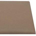Cabecero de Pared 12 pcs Capuchino 30 x 15 cm tela